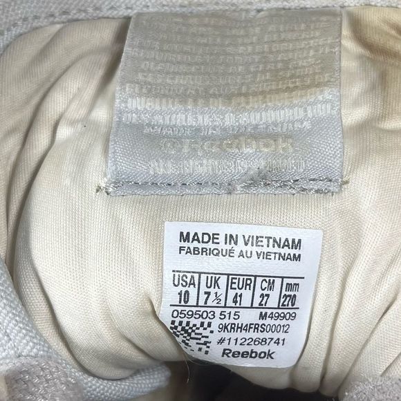 Reebok Multicolor Athletic Shoes - Picture 8 of 9